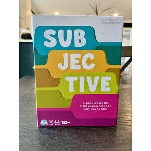 Spin Master Games Subjective Party Trivia Game, Ages 10+, Dry Erase Markers